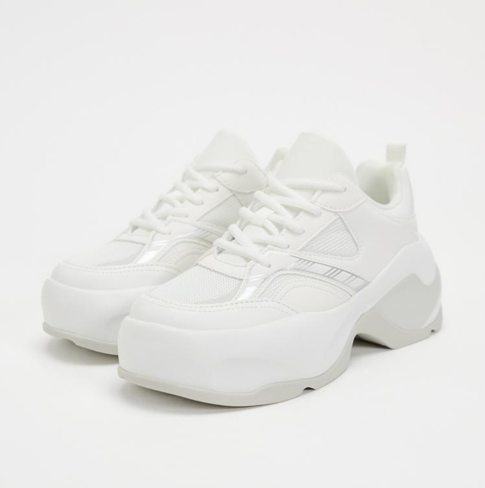 Zara Chunky Sole Running Shoes NWT